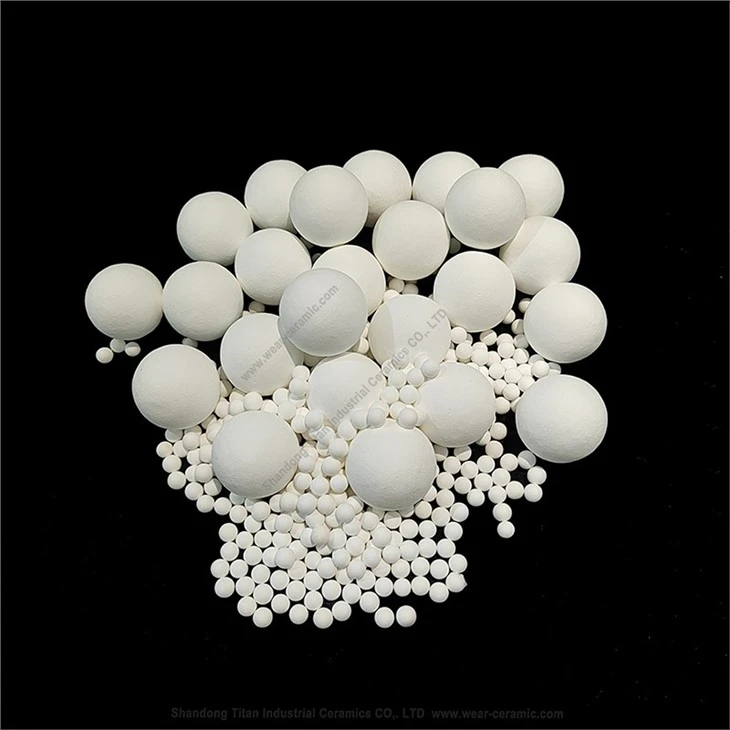 Inert Alumina Ceramic Packing Ball As Catalyst Bed Support Media