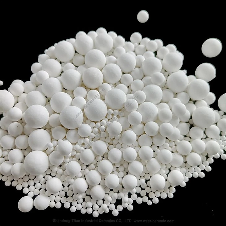 Inert Alumina Ceramic Packing Ball As Catalyst Bed Support Media