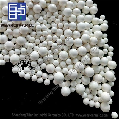 Циркониева алуминиева композитна топка с ниско износване за смилане